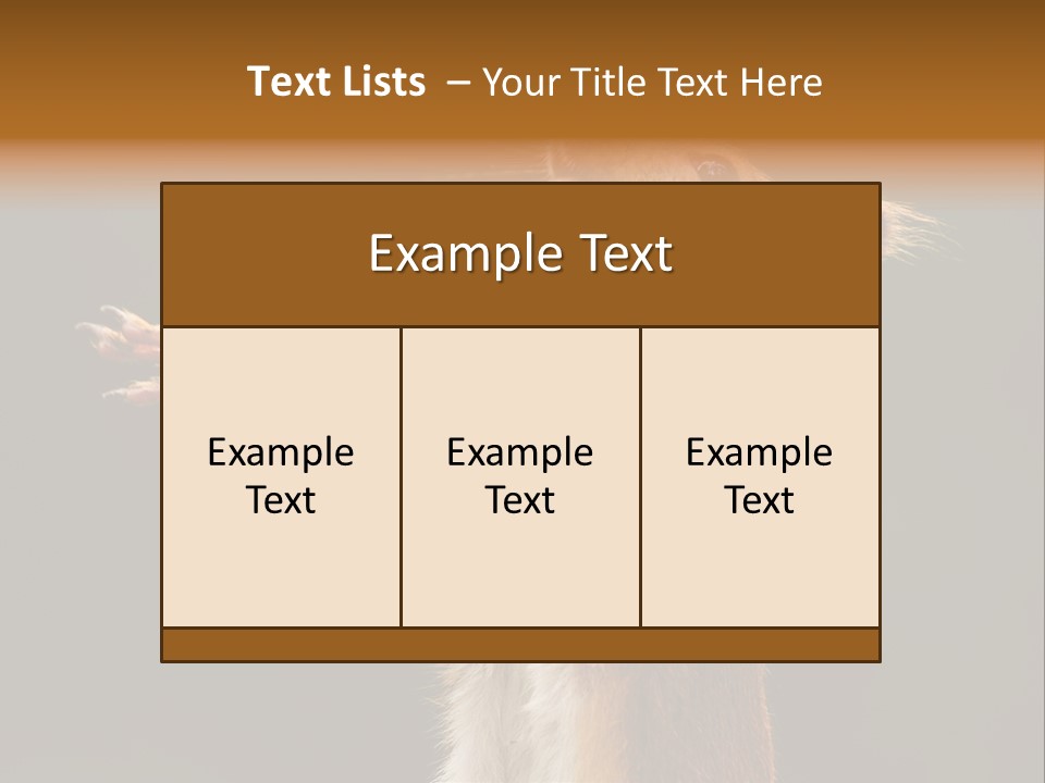 Single Daughter Retired PowerPoint Template