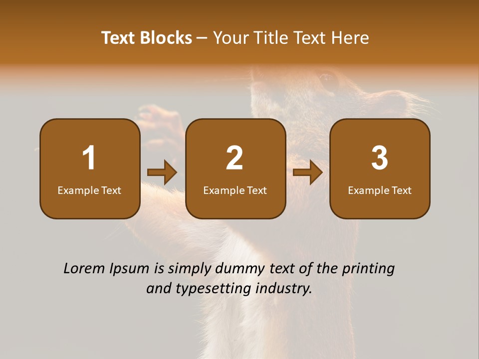 Single Daughter Retired PowerPoint Template