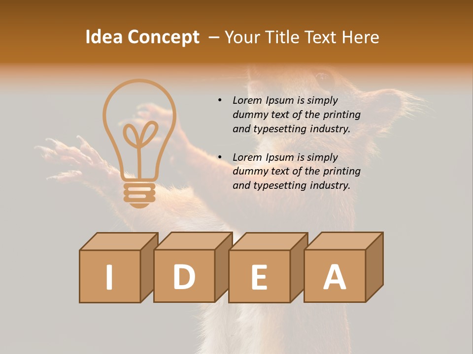 Single Daughter Retired PowerPoint Template