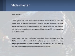 Coast Sea Coastal PowerPoint Template