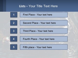 Coast Sea Coastal PowerPoint Template