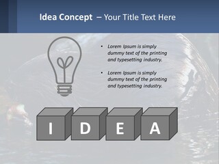 Coast Sea Coastal PowerPoint Template