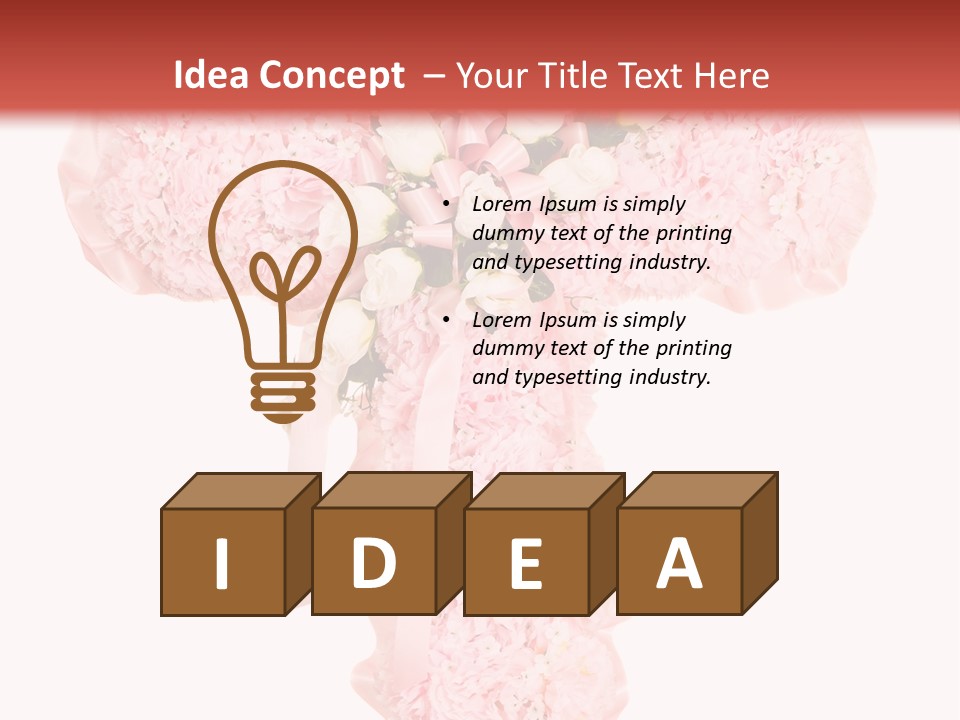 Wave Standing Peaceful PowerPoint Template