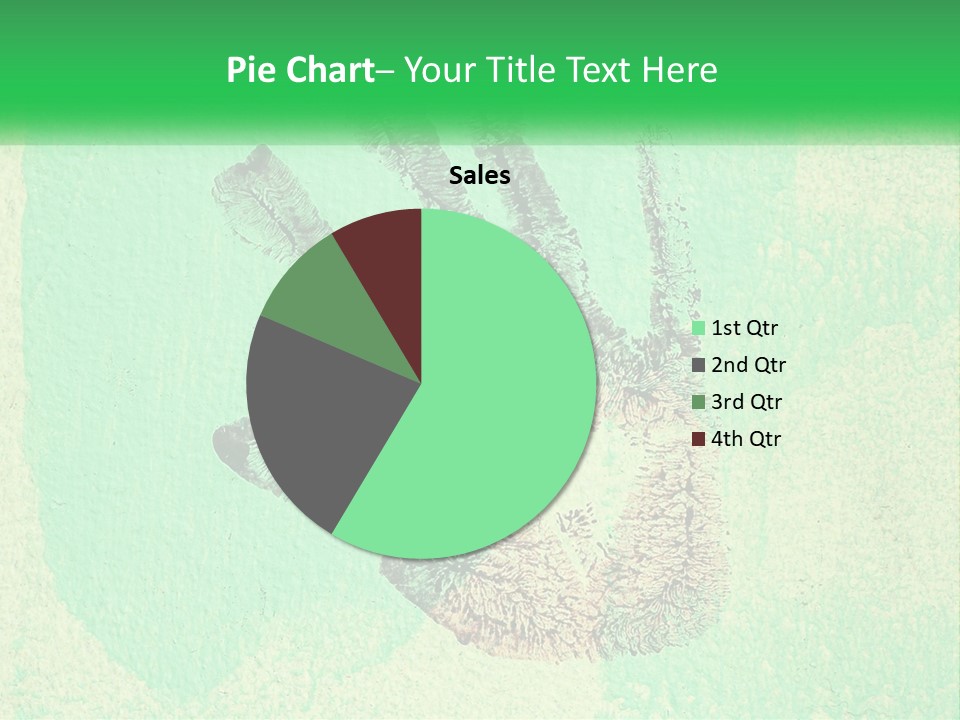 Pensioner Sea Peaceful PowerPoint Template
