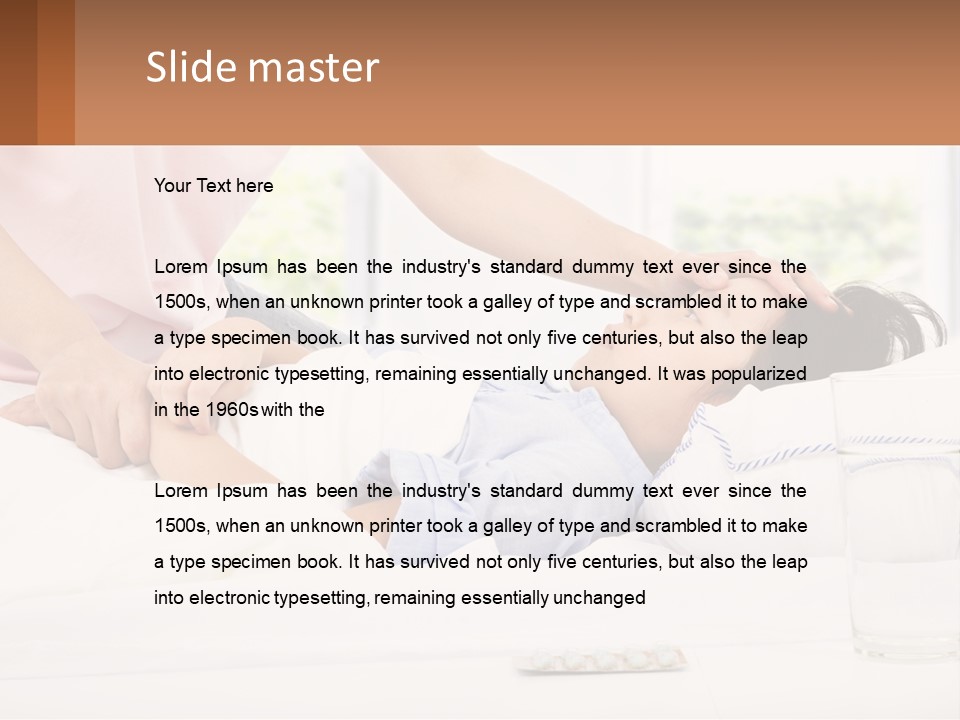 Retirement Mother Life PowerPoint Template