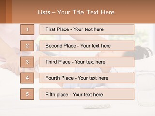 Retirement Mother Life PowerPoint Template