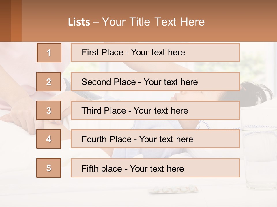 Retirement Mother Life PowerPoint Template