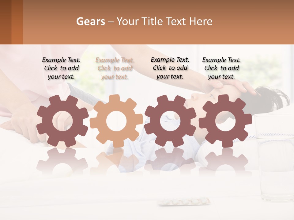 Retirement Mother Life PowerPoint Template