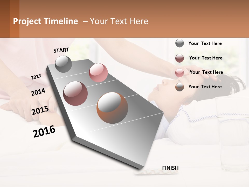 Retirement Mother Life PowerPoint Template