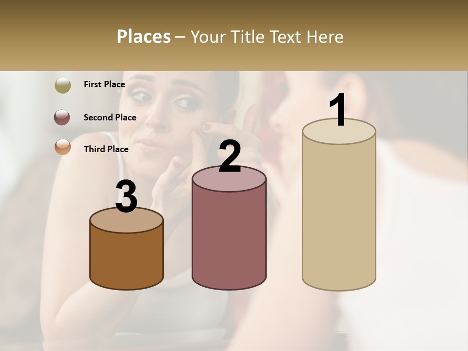 Caucasian Calm Sunset PowerPoint Template