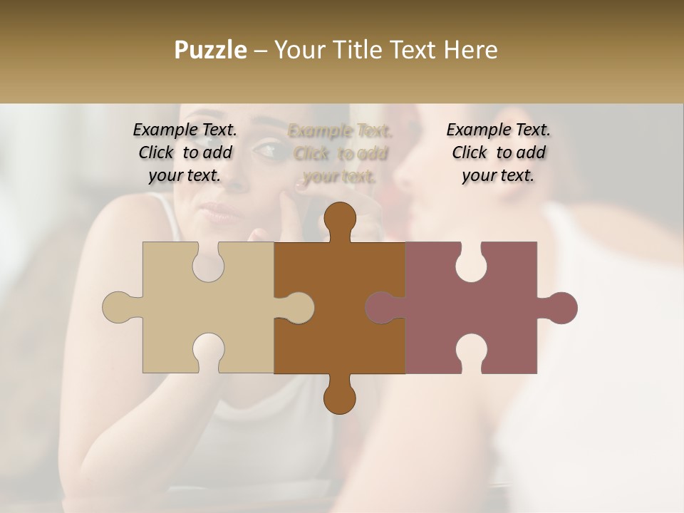 Caucasian Calm Sunset PowerPoint Template