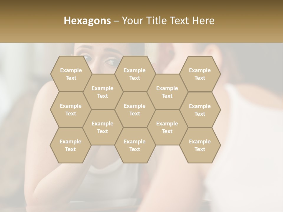 Caucasian Calm Sunset PowerPoint Template