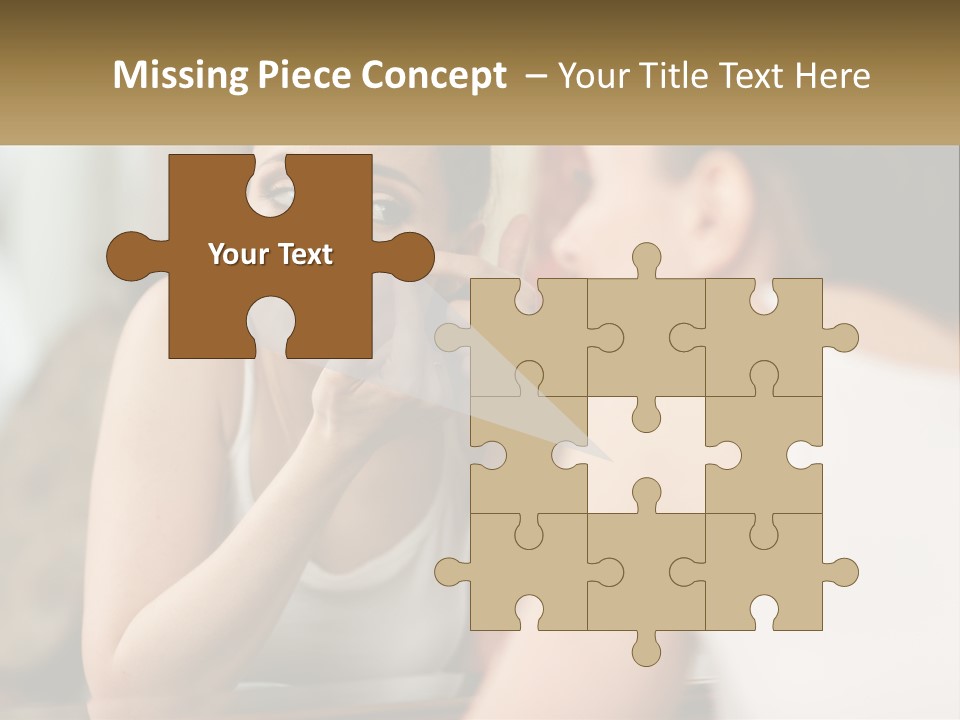 Caucasian Calm Sunset PowerPoint Template