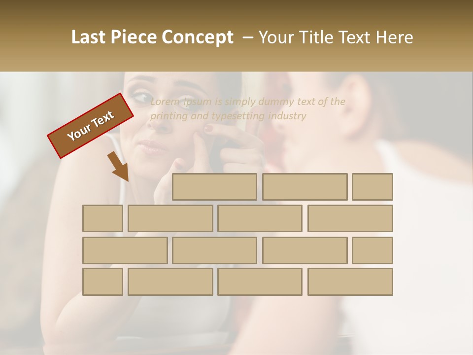 Caucasian Calm Sunset PowerPoint Template