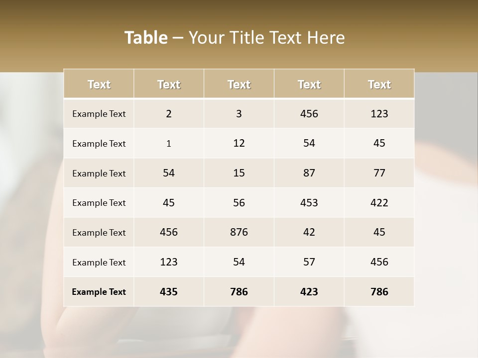 Caucasian Calm Sunset PowerPoint Template