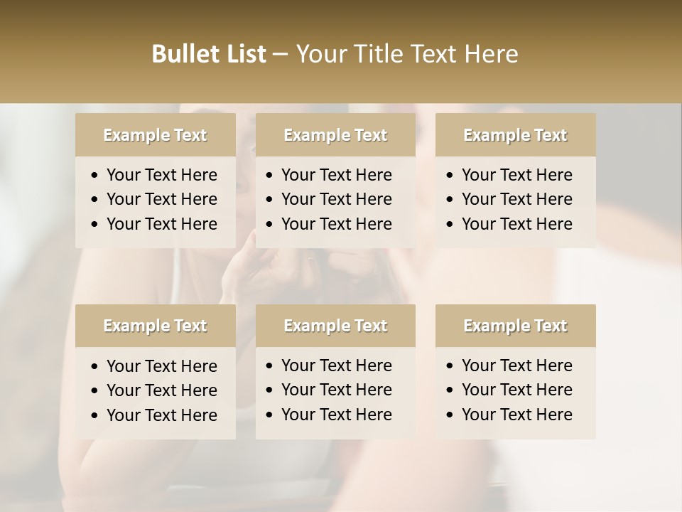 Caucasian Calm Sunset PowerPoint Template