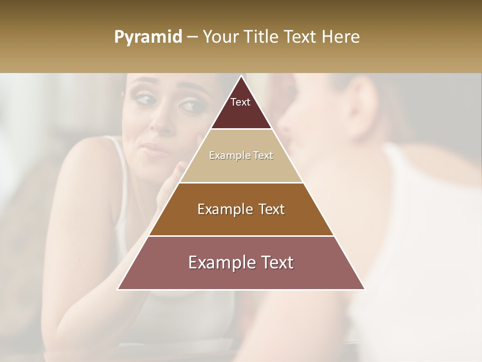 Caucasian Calm Sunset PowerPoint Template