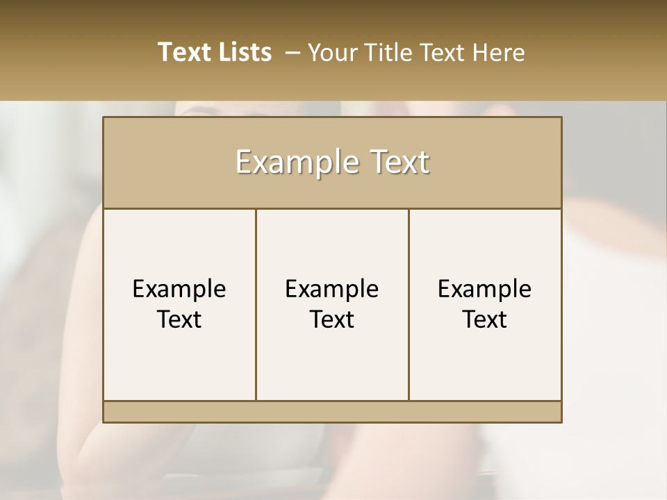 Caucasian Calm Sunset PowerPoint Template