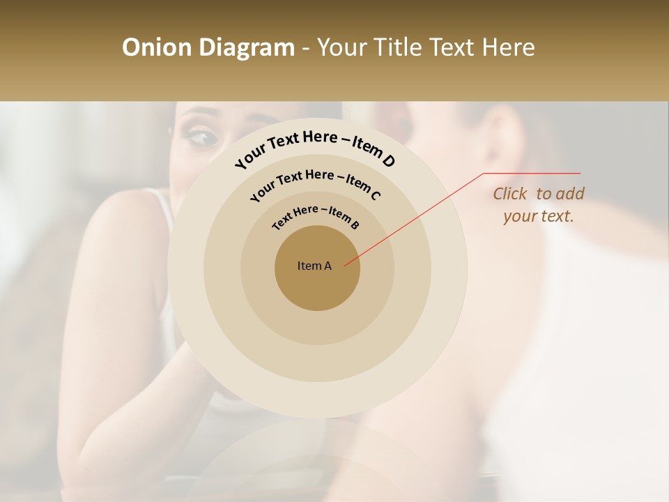 Caucasian Calm Sunset PowerPoint Template
