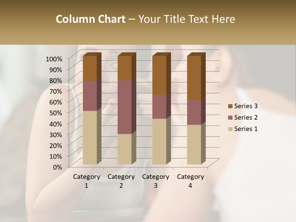 Caucasian Calm Sunset PowerPoint Template