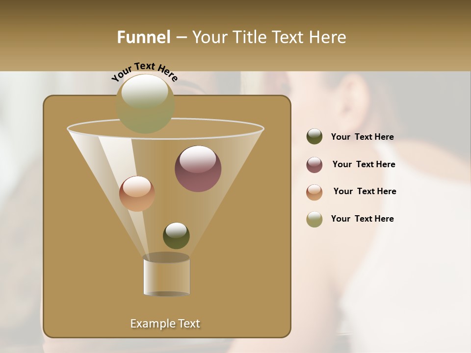 Caucasian Calm Sunset PowerPoint Template