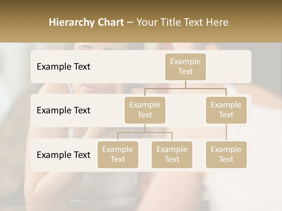 Caucasian Calm Sunset PowerPoint Template