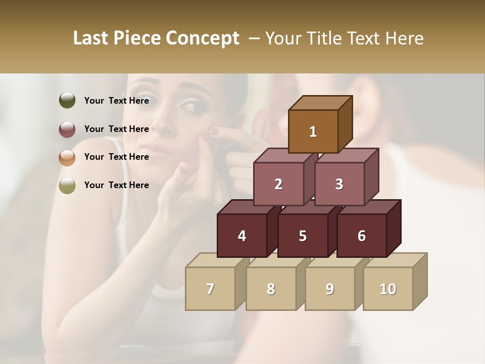 Caucasian Calm Sunset PowerPoint Template