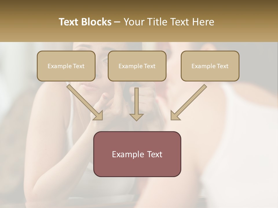 Caucasian Calm Sunset PowerPoint Template