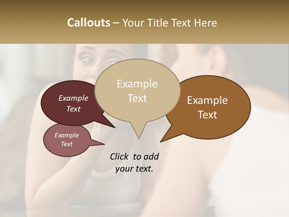 Caucasian Calm Sunset PowerPoint Template