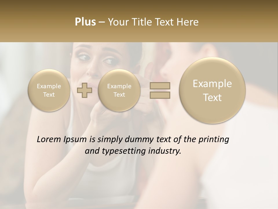 Caucasian Calm Sunset PowerPoint Template