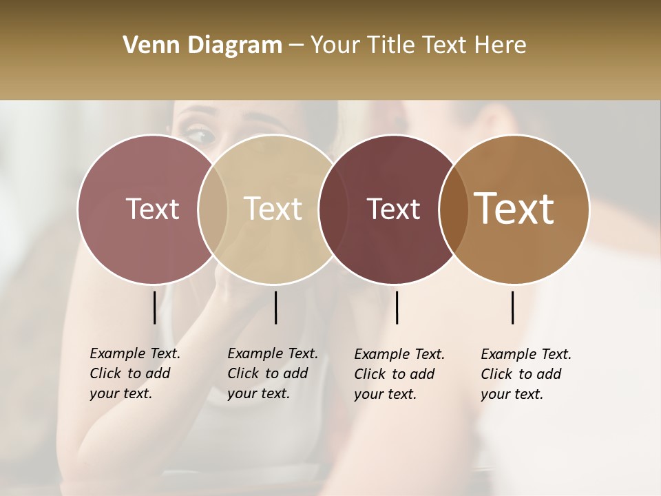Caucasian Calm Sunset PowerPoint Template