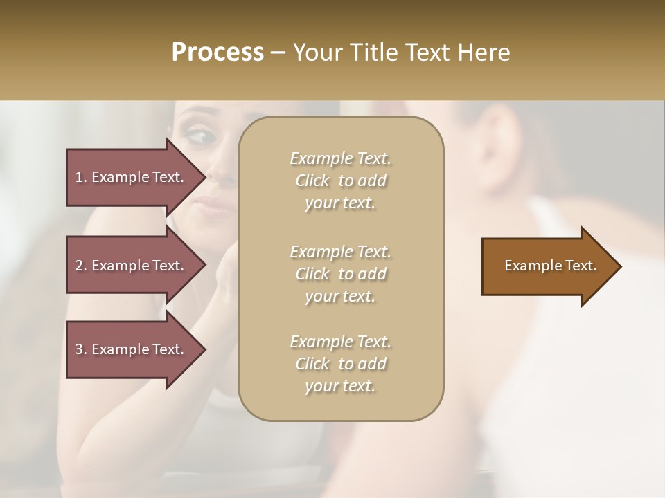 Caucasian Calm Sunset PowerPoint Template