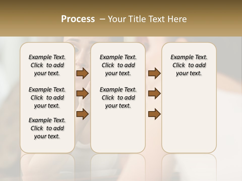 Caucasian Calm Sunset PowerPoint Template