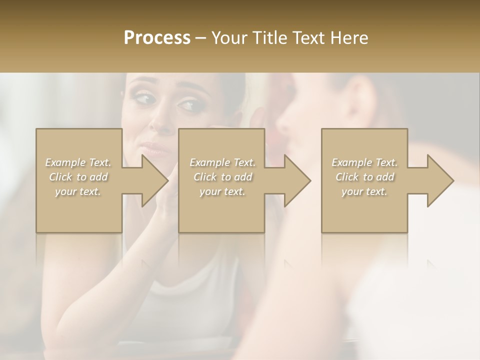 Caucasian Calm Sunset PowerPoint Template