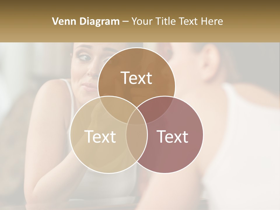 Caucasian Calm Sunset PowerPoint Template