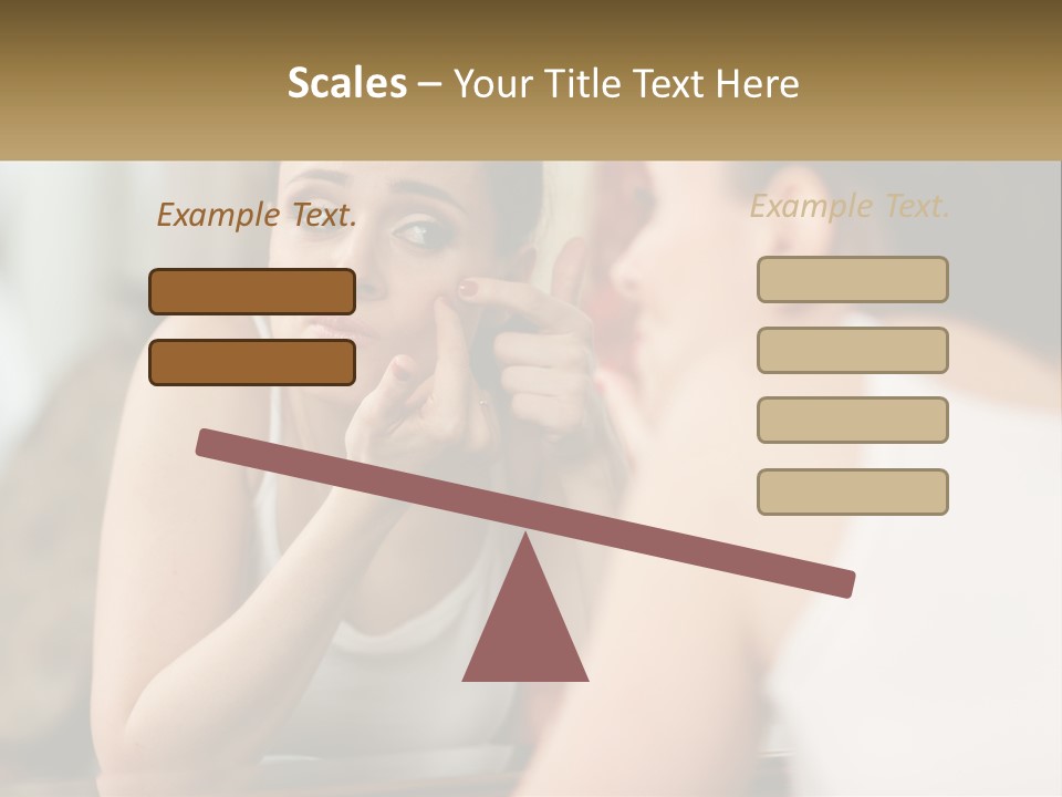 Caucasian Calm Sunset PowerPoint Template