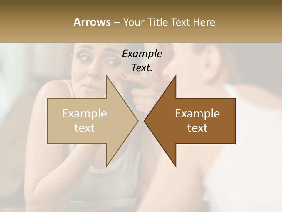 Caucasian Calm Sunset PowerPoint Template