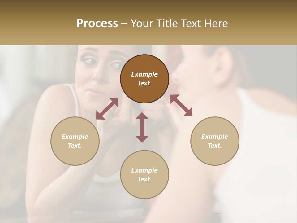 Caucasian Calm Sunset PowerPoint Template
