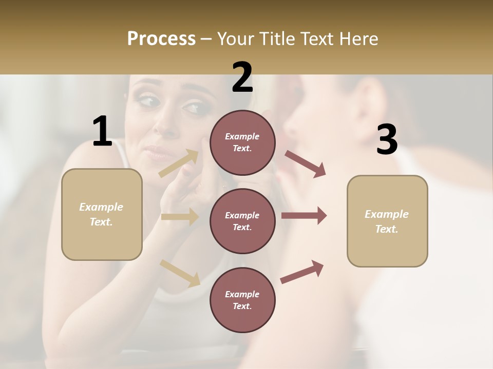 Caucasian Calm Sunset PowerPoint Template