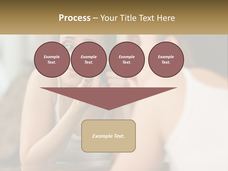 Caucasian Calm Sunset PowerPoint Template