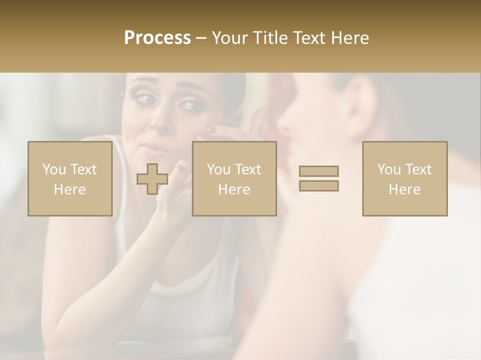 Caucasian Calm Sunset PowerPoint Template