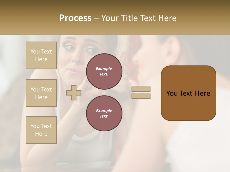 Caucasian Calm Sunset PowerPoint Template