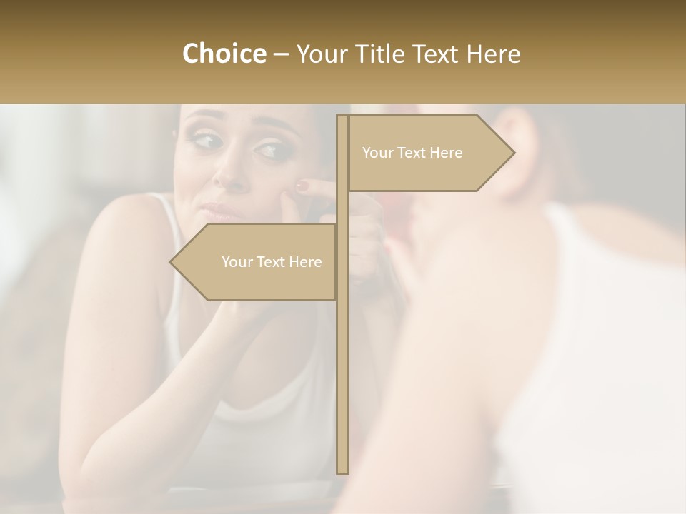 Caucasian Calm Sunset PowerPoint Template