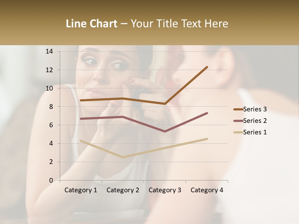 Caucasian Calm Sunset PowerPoint Template