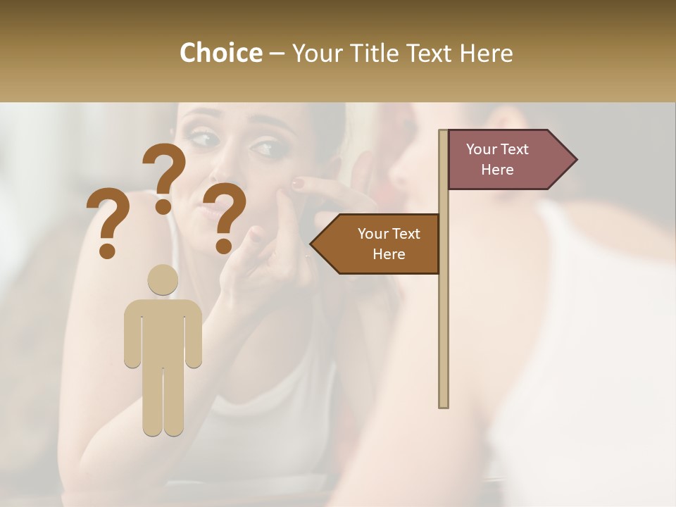 Caucasian Calm Sunset PowerPoint Template