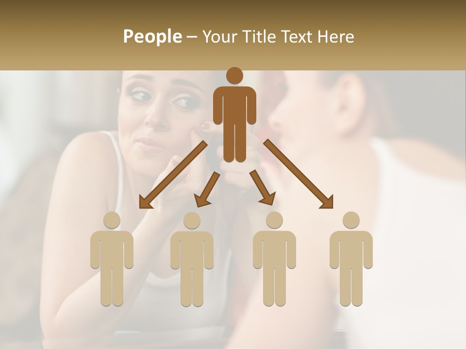 Caucasian Calm Sunset PowerPoint Template