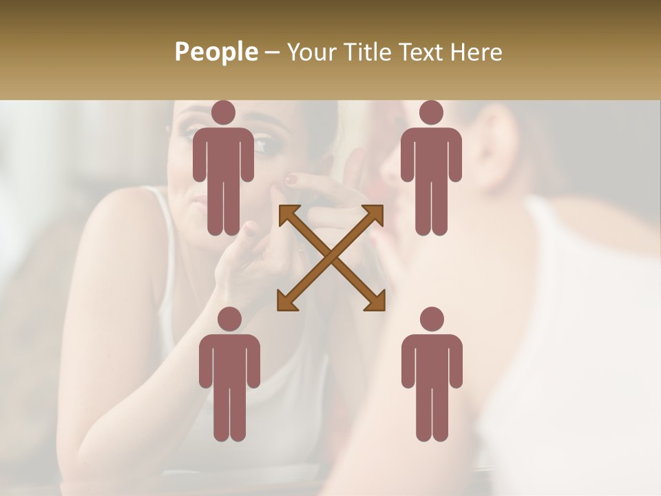 Caucasian Calm Sunset PowerPoint Template