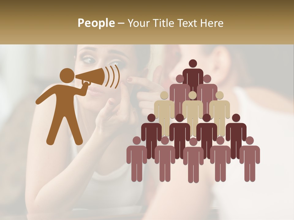 Caucasian Calm Sunset PowerPoint Template