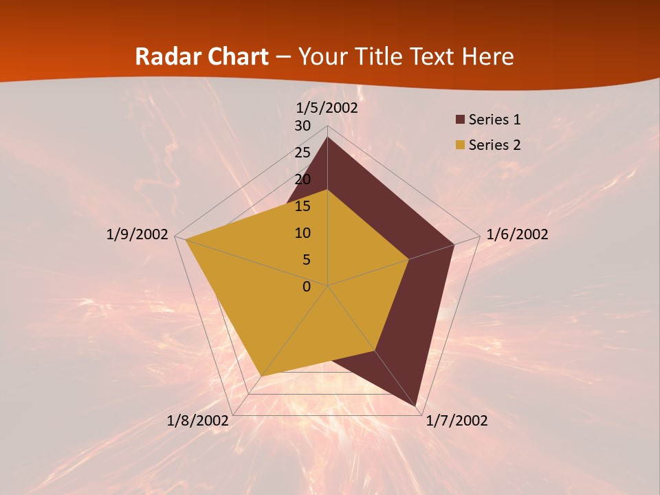Life Older Woman PowerPoint Template