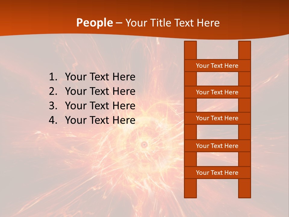 Life Older Woman PowerPoint Template